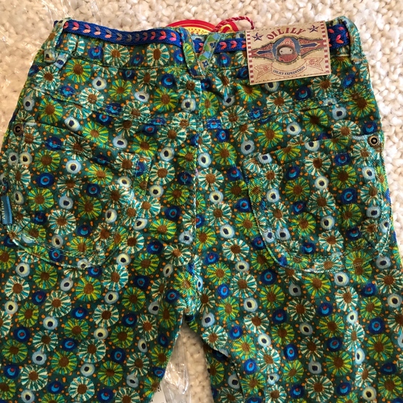 OILILY adj waist stretch cord pant/NWT/3T - Picture 4 of 5